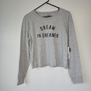 NWT Amuse Society Revolve Dream On Dreamer Long Sleeve Tee Size Small